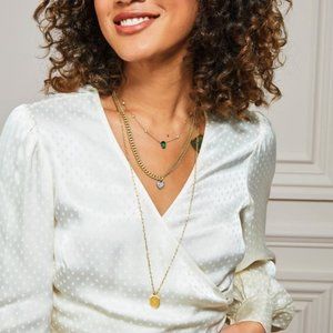 STELLA & DOT Layered Heirloom Necklace